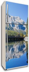 Samolepka na lednici flie 80 x 200, 32071870 - Emerald Lake, Alberta, Canadian Rockies - Emerald Lake, Alberta, Kanadsk skly