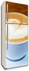 Samolepka na lednici flie 80 x 200, 32151521 - Latte Art - Herz