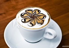 Fototapeta papr 184 x 128, 32151552 - Latte Art - Rosette