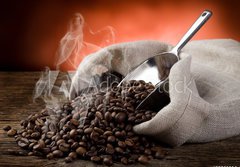 Fototapeta papr 184 x 128, 32281314 - hot roasted coffee beans