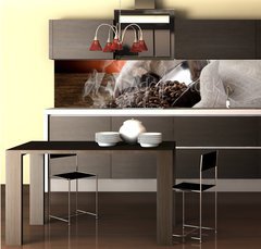 Fototapeta do kuchyn flie 260 x 60, 32281314 - hot roasted coffee beans