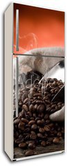 Samolepka na lednici flie 80 x 200, 32281314 - hot roasted coffee beans