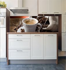 Fototapeta do kuchyn flie 180 x 60, 32282481 - hot  coffee - caffe fumante