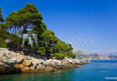 Samolepka flie 145 x 100, 32415739 - Island Lopud in Croatia