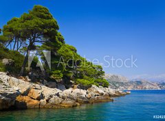 Fototapeta pltno 330 x 244, 32415739 - Island Lopud in Croatia