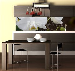 Fototapeta do kuchyn flie 260 x 60, 3245135 - phalaenopsis