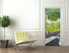 Samolepka na dvee flie 90 x 220  The Great Wall of China, 90 x 220 cm