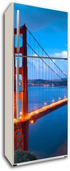 Samolepka na lednici fólie 80 x 200, 32672774 - Golden Gate - Zlatá brána