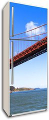 Samolepka na lednici fólie 80 x 200, 32693555 - Golden Gate - Zlatá brána