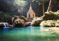 Fototapeta papr 184 x 128, 32704643 - Waterfall in Myanmar