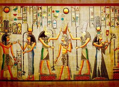 Samolepka flie 100 x 73, 32781454 - Papyrus. Old natural paper from Egypt