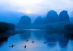 Fototapeta papr 184 x 128, 32783688 - scenery in Guilin, China - scenrie v Guilin, na