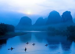 Fototapeta papr 254 x 184, 32783688 - scenery in Guilin, China - scenrie v Guilin, na