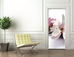 Samolepka na dvee flie 90 x 220  magnolia blossom, 90 x 220 cm