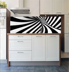 Fototapeta do kuchyn flie 180 x 60  fondo abstracto 3d, 180 x 60 cm
