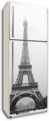 Samolepka na lednici fólie 80 x 200, 32918405 - Eiffel tower under snow - Eiffelova věž pod sněhem