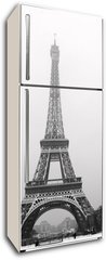 Samolepka na lednici flie 80 x 200  Eiffel tower under snow, 80 x 200 cm