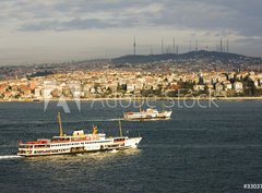 Fototapeta360 x 266  Istanbul Bosphorus Ferry, Turkey, 360 x 266 cm