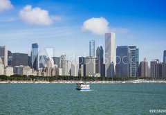 Fototapeta pltno 174 x 120, 33116290 - Chicago Downtown