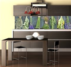 Fototapeta do kuchyn flie 260 x 60  kr uter, 260 x 60 cm