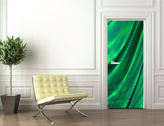 Samolepka na dvee flie 90 x 220  Waves, 90 x 220 cm