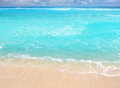 Samolepka flie 100 x 73, 33483218 - Caribbean turquoise beach perfect sea sunny day