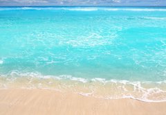 Samolepka flie 145 x 100, 33483218 - Caribbean turquoise beach perfect sea sunny day