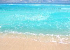 Samolepka flie 200 x 144  Caribbean turquoise beach perfect sea sunny day, 200 x 144 cm