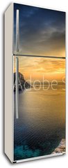 Samolepka na lednici fólie 80 x 200, 33509446 - Isla de es vedra en cala D hort - Ibiza - Isla de en vedra en cala D hort