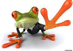 Fototapeta vliesov 145 x 100, 33692596 - Business frog