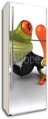 Samolepka na lednici flie 80 x 200  Business frog, 80 x 200 cm