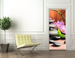 Samolepka na dvee flie 90 x 220  Spa concept, 90 x 220 cm