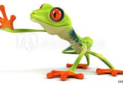 Samolepka flie 145 x 100, 34469383 - Grenouille