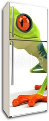 Samolepka na lednici flie 80 x 200  Grenouille, 80 x 200 cm