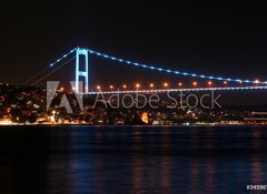 Samolepka flie 100 x 73, 34590756 - Bosphorus Bridge