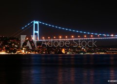 Fototapeta pltno 240 x 174, 34590756 - Bosphorus Bridge - Bosforsk most