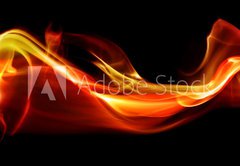 Fototapeta145 x 100  Flame abstract, 145 x 100 cm