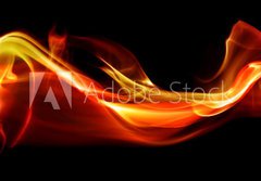 Fototapeta184 x 128  Flame abstract, 184 x 128 cm