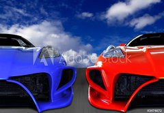 Samolepka flie 145 x 100, 3474672 - duel - souboj