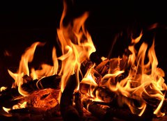 Fototapeta papír 160 x 116, 34748655 - Feuer - požární