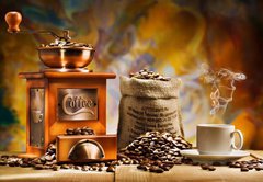 Fototapeta pltno 174 x 120, 34779615 - coffee for still life