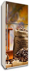 Samolepka na lednici flie 80 x 200  coffee for still life, 80 x 200 cm