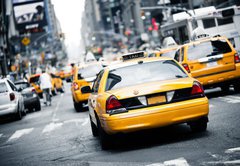 Fototapeta pltno 174 x 120, 34843570 - New York taxi