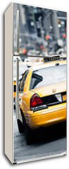 Samolepka na lednici flie 80 x 200, 34843570 - New York taxi - Taxi v New Yorku