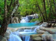 Samolepka flie 200 x 144, 34907501 - Erawan Waterfall, Kanchanaburi, Thailand
