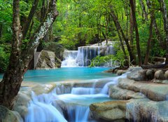 Fototapeta pltno 240 x 174, 34907501 - Erawan Waterfall, Kanchanaburi, Thailand