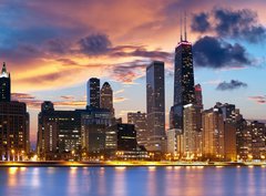 Fototapeta360 x 266  Chicago Skyline, 360 x 266 cm