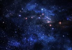 Fototapeta174 x 120  Deep space nebulae, 174 x 120 cm