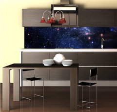 Fototapeta do kuchyně fólie 260 x 60, 35400387 - Deep space nebulae - Hluboké vesmírné mlhoviny