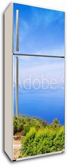 Samolepka na lednici flie 80 x 200, 35407410 - es Galliner gazebo in Son Marroig over Majorca sea
